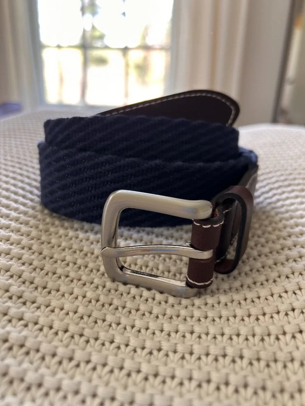 Vineyard Vines | Cotton Blue Belt | Size 34 Boys